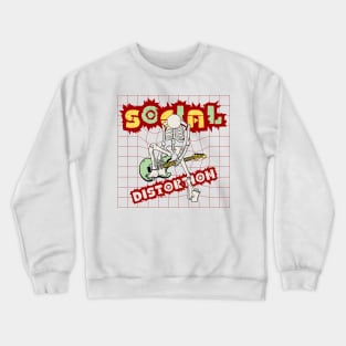 Social distortion | guitarist skull Crewneck Sweatshirt